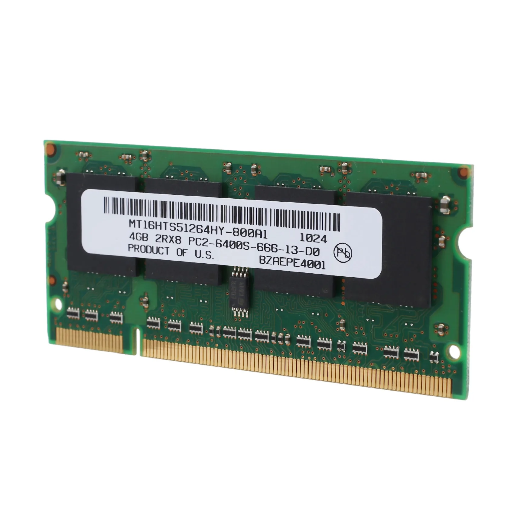 인텔 AMD 노트북 메모리용 200 핀, 4GB DDR2 노트북 램, 800Mhz PC2 6400 SODIMM 2RX8