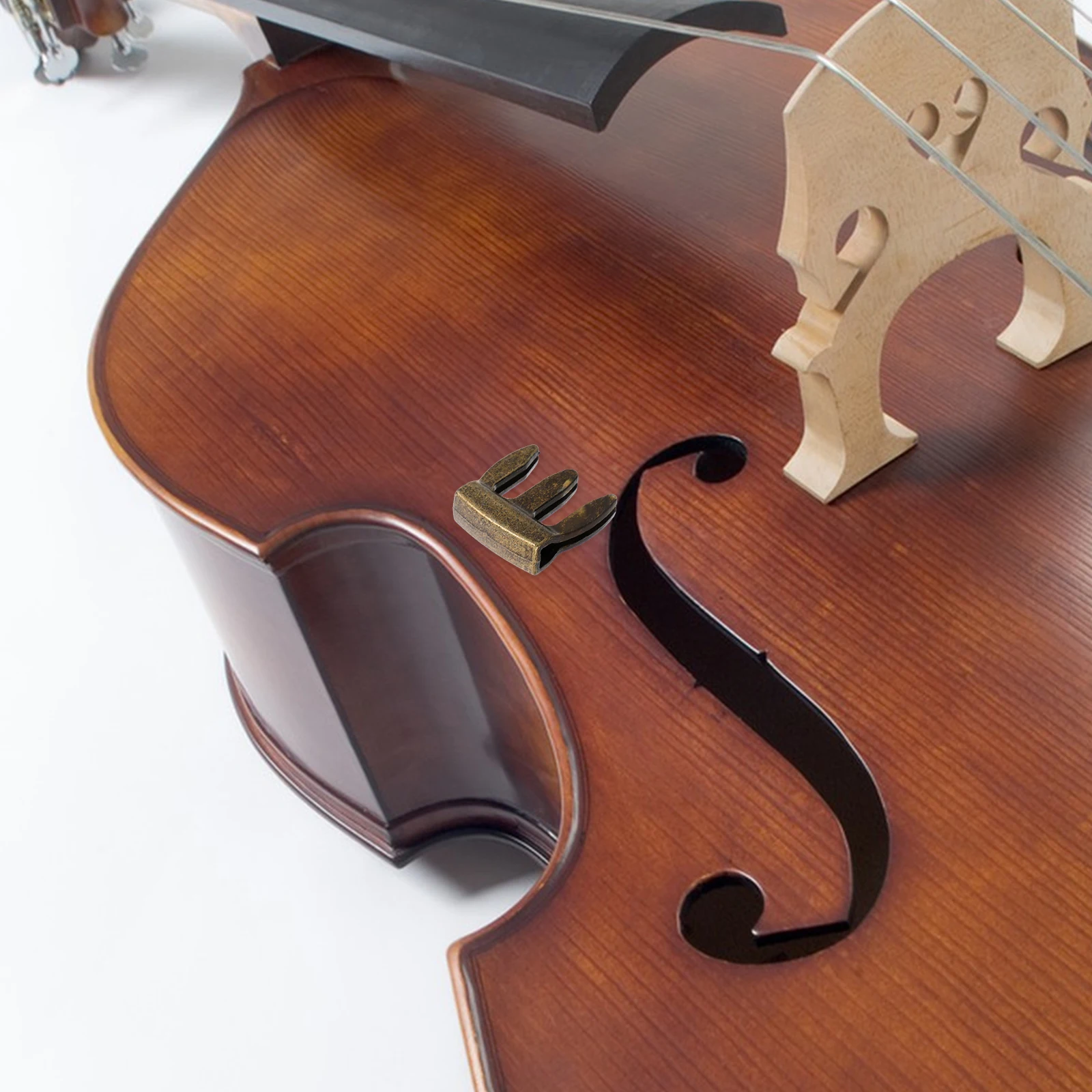

Metal Violin Mute For Practice Claw Design Volume Reduction Durable Easy Installation Silent Practice Mute Accessories Supplies