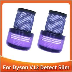 2 Pack Dyson V12 Slim HEPA Filter Replacement Kit For Dyson V12 Detect Slim Vacuum Cleaner Filters Part