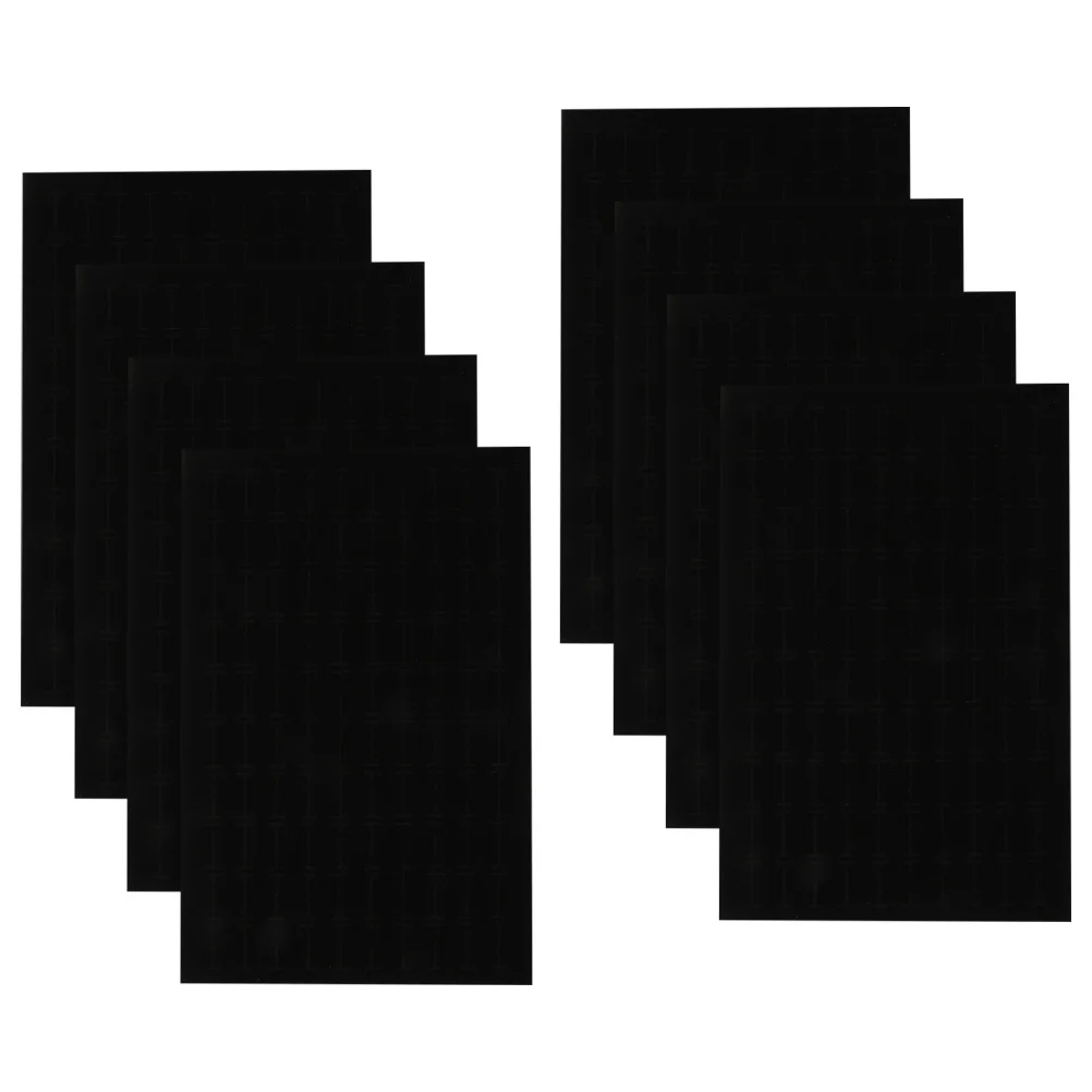 

8Pcs Jewelry Insert Liner Sponge Pad for Earrings Rings Brooches Display Storage Organizer Case Insert Mat Stackable Protective