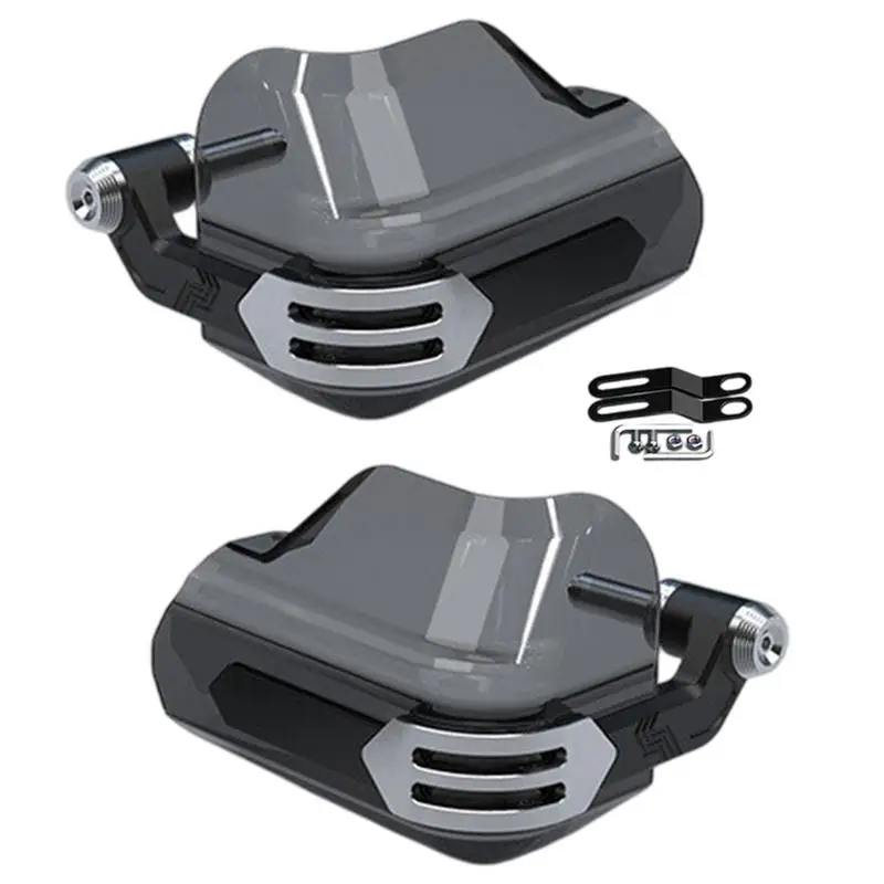 

Motorcycle Handlebar Wind Guards Motorcycle Handlebar Guards Anti-Fall Motorcycle Handbrake Guard Handle Wind Deflector Sturdy