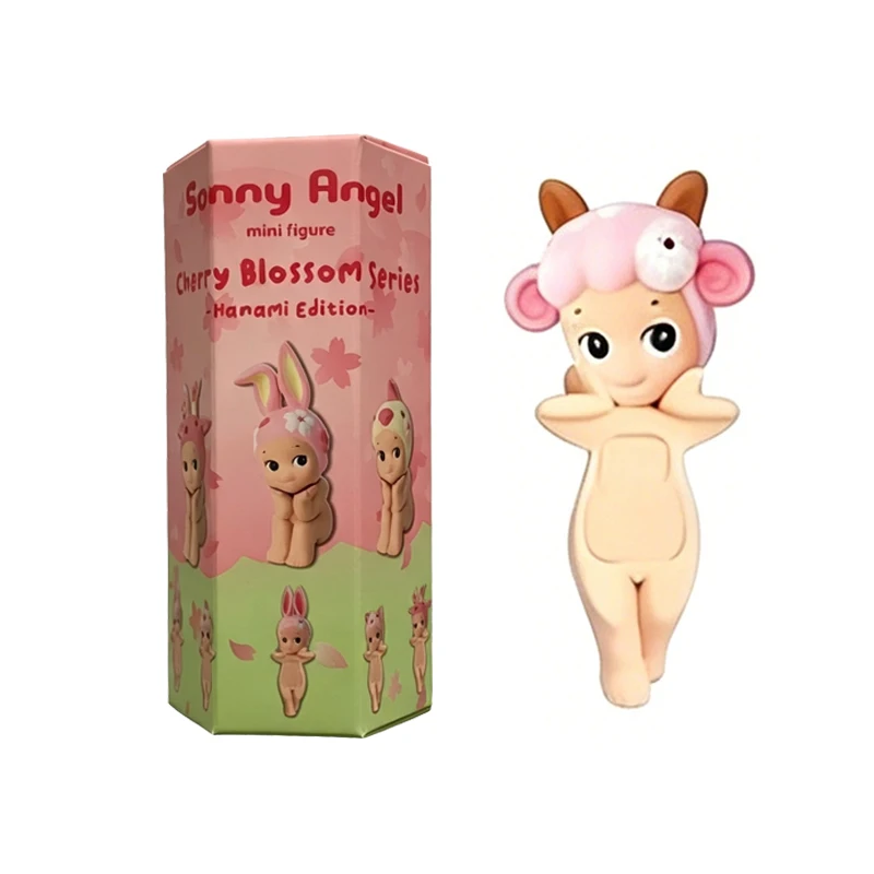 Sunshine Angel Blind Box Spielzeug Kirschblüten-Serie Mini-Anime-Figuren Sammlermodelle Ornamente Paargeschenke Geburtstagsgeschenk
