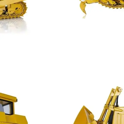 

Metal 1/14 RC Bulldozer Hydraulic DXR2 Remote Control D10T Tracked Dozer Model Professional-Grade Construction Simulation