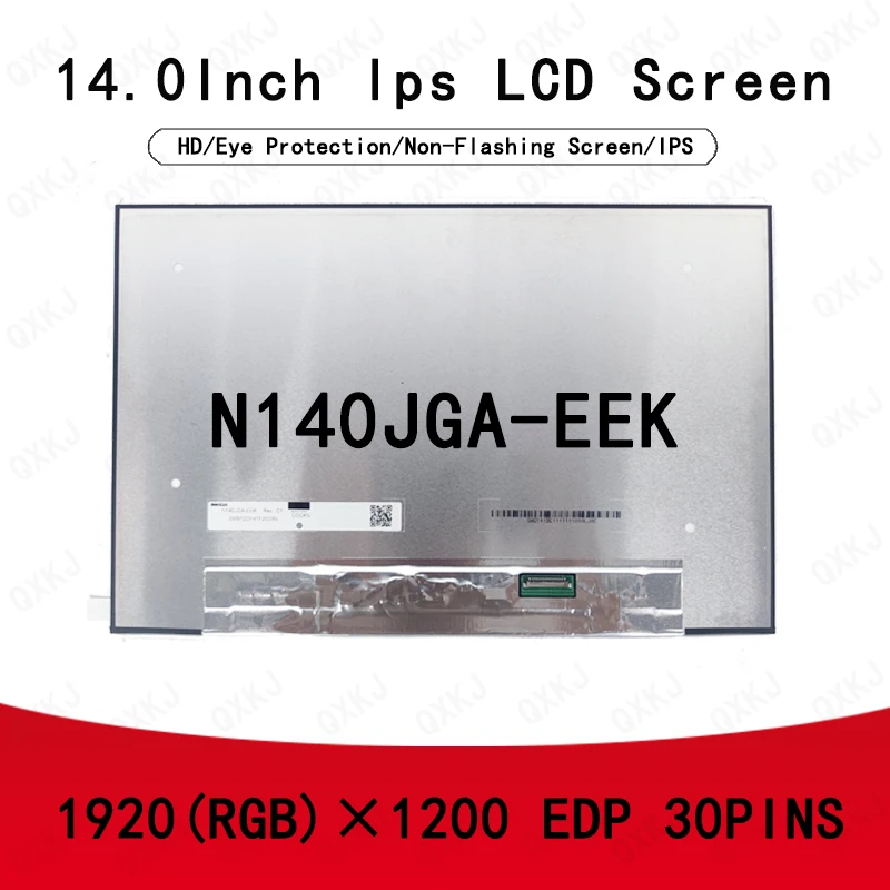 

30pin N140JGA-EEK 14.0 inch 1920*1200 Wholesale LCD Panel Laptop Monitor Replacement LCD Screen