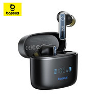 Baseus Bowie 30 Earphones Wireless Bluetooth 5.3 Headphones Active Noise Reduction TWS Earbuds 6 Microphone AI Call Headset Pro
