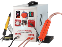 SUNKKO 709AD battery spot welder 2.2kw High power battery Spot welding digital display mobile soldering 18650 Pulse spot welders