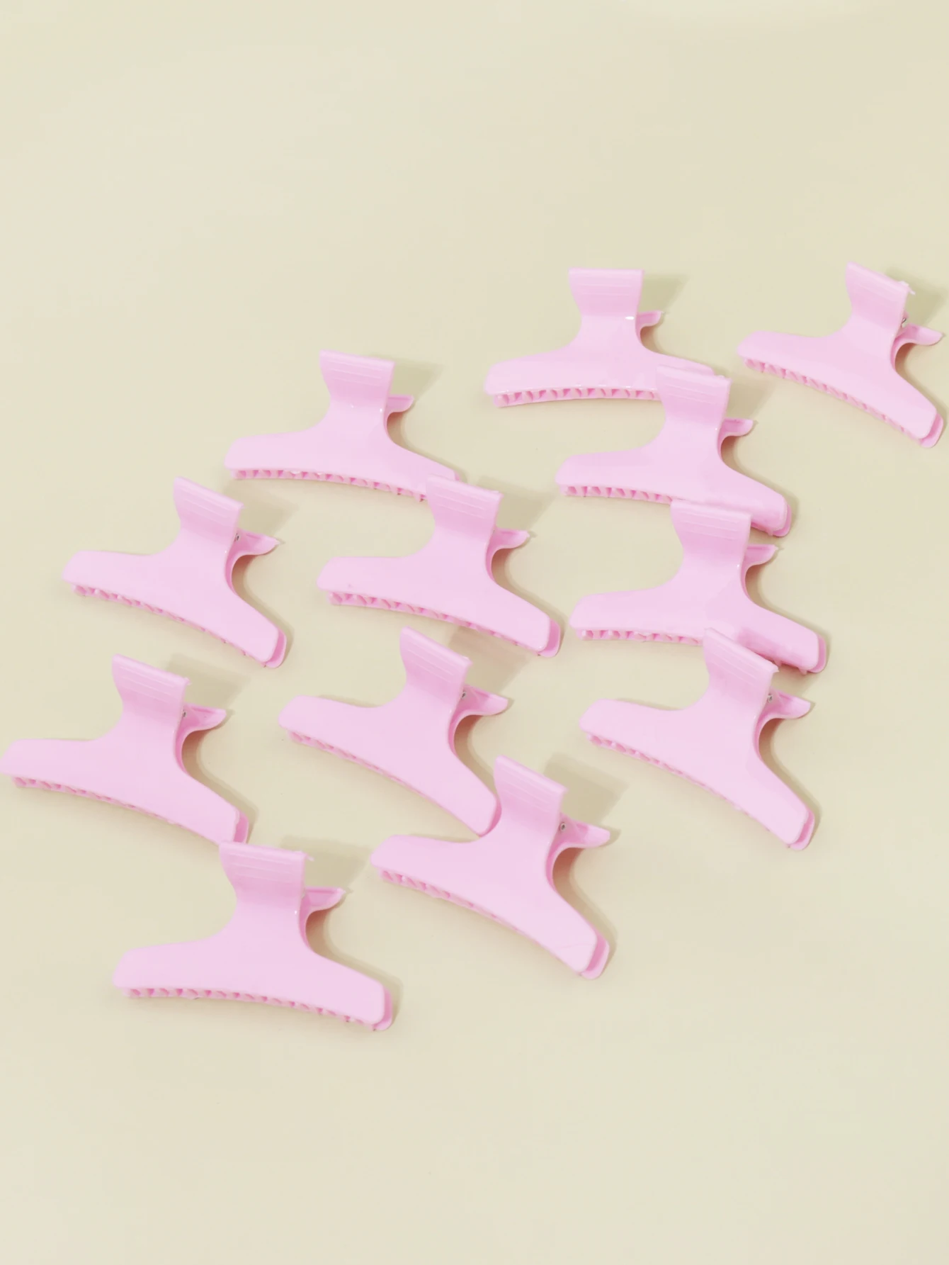 12PCS Smooth Butterfly Hair Clips, Non slip Women's Hair Clips