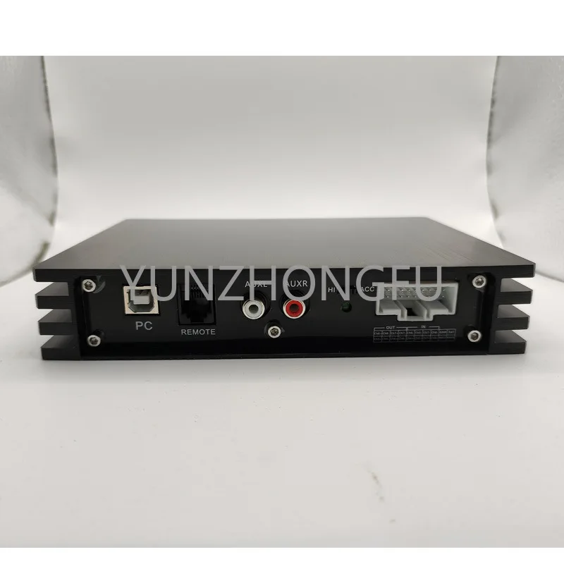 4-in-10-out Dsp Car Amplifier 10-Way Pure Dsp Audio Processor 31-Segment Eq High-Power Multi-Channel Amplifier