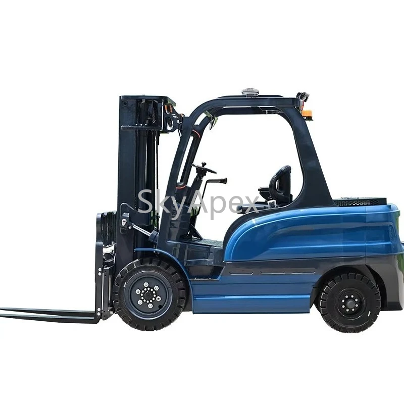 Best Price 1.6 Ton Agile Mini Electric Forklift CE Certified 3-Fulcrum Lithium Battery Lift Height 3m-8m For Warehouse  Farm Use