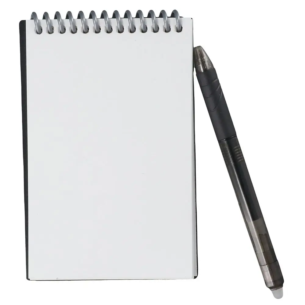 School Reusable Notebook Smart Black Notepad Writing Pads Business