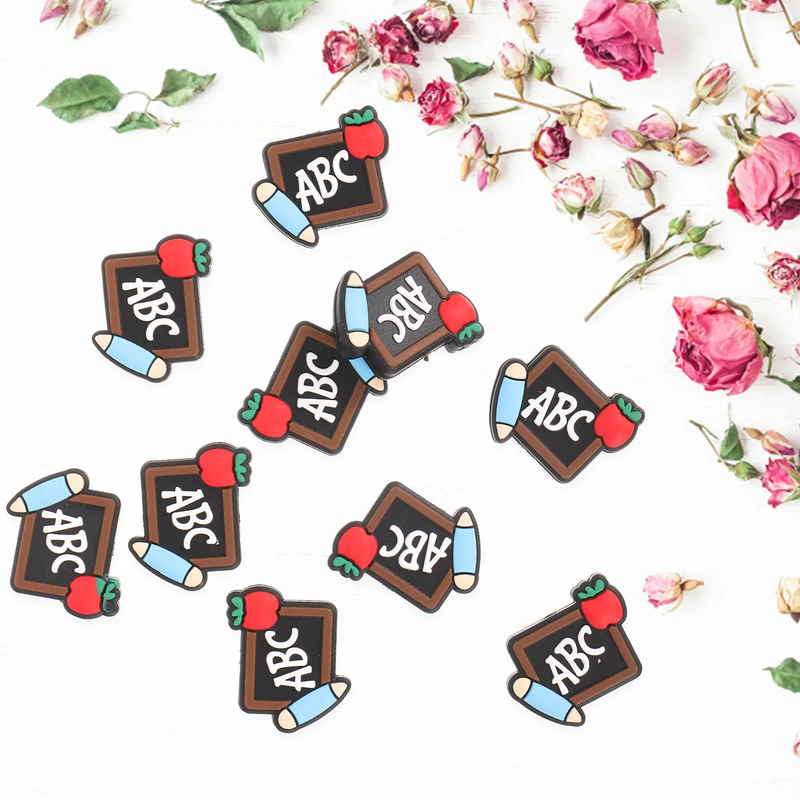 

10 Pcs Colorful Cartoon Beads Spacer for Jewelry Making Charms Bracelet Diy Accessories Jewellery