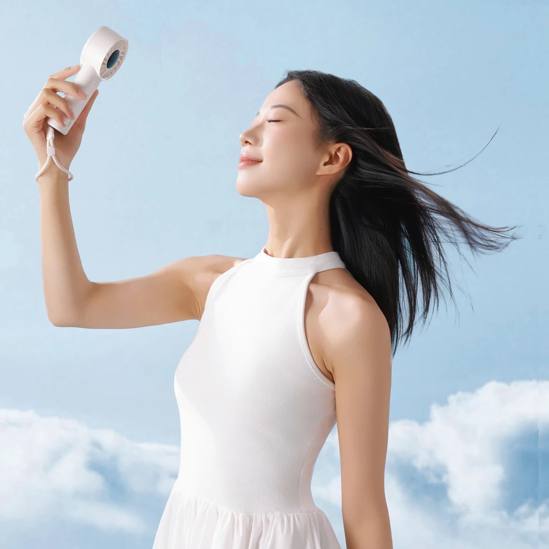 Sothing Mini ventilateur portatif 3600mAh USB Rechargeable 100 vitesses ventilateur de refroidissement Portable Ultra-silencieux pour dortoir de bureau en plein air