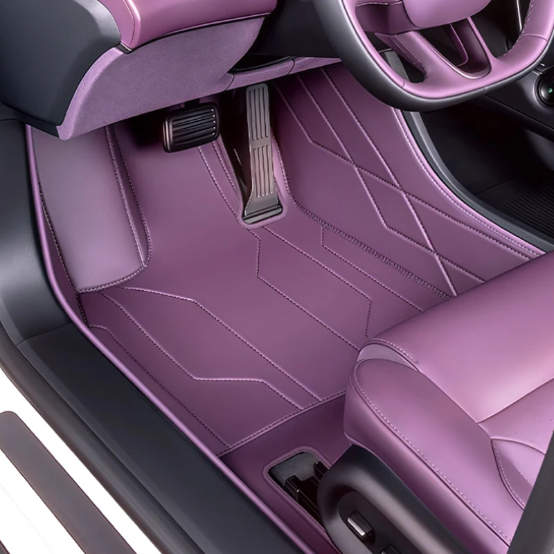 

For NIO ET5 ET5T 2025 Full Coverage Floor Mats Dedicated Vehicle Exclusive Use Nappa Leather Car Accessories