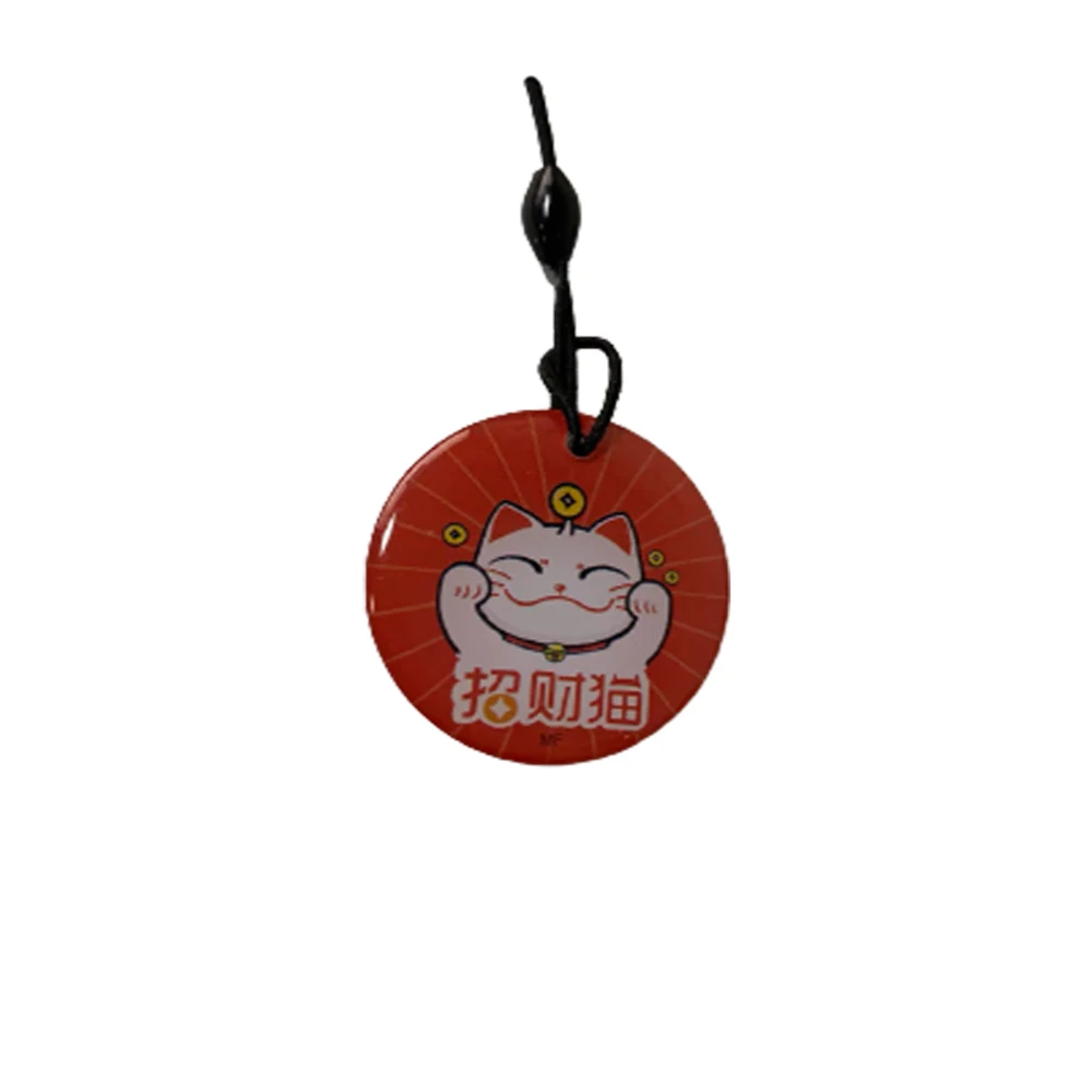 Impermeável Rfid IC Cuid Smart Chip Drip Card, Pode repetidamente Apagar 13.56mhz Tag Program, 1k S50 Badge, Token Copy, Clone Write, 1pcs