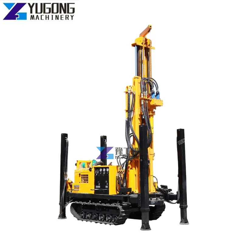 100 Meter Crawler Depth Diamond Rotary Core DTH Pneumatic Water Well Drilling Rig Machine for Rock