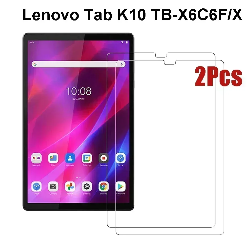 Защитная пленка для экрана Lenovo Tab K10 10,3 дюйма, защитная пленка для планшета, закаленное стекло для Lenovo Tab K10 TB-X6C6F TB-X6C6X TB-X6C6NBF