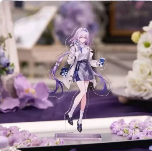 

Anime Honkai：Star Rail Castorice Double-Sided Acrylic Stand Figure Model Plate Cosplay Collection Desktop Decor Gifts New LF