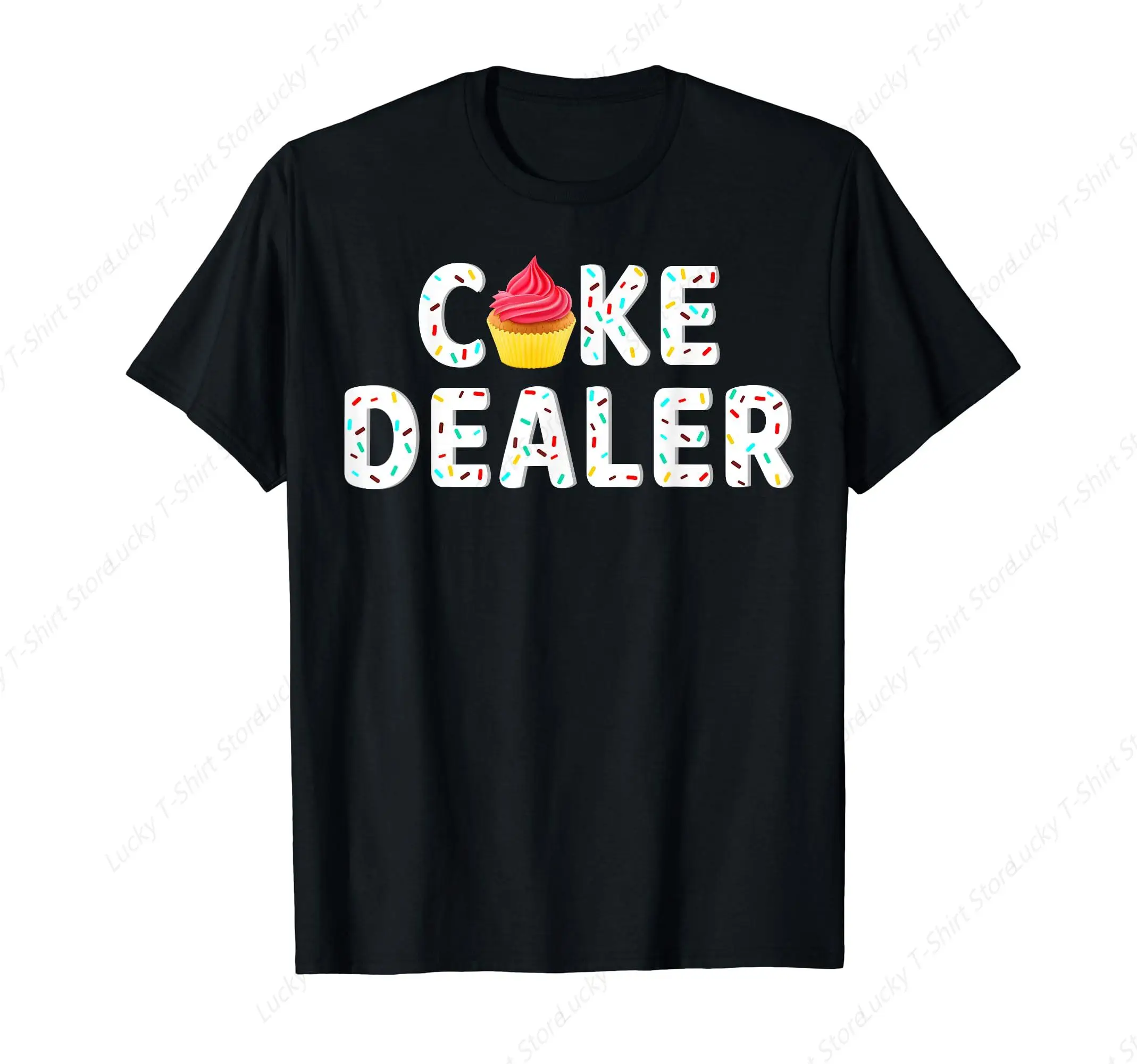 Cake Dealer T-Shirt Baking Cupcakes Cake Frosting Whisking