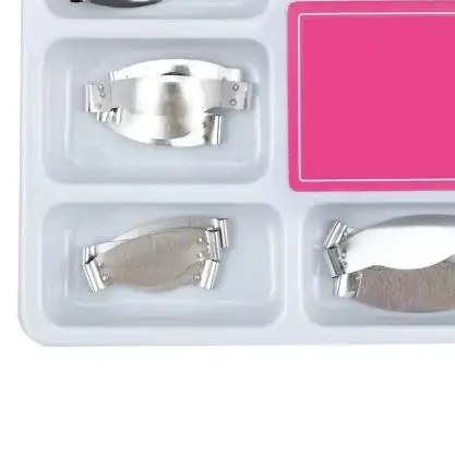 

36 шт., универсальный комплект для стоматологического седла, контурные металлические матрицы, матрица с пружинным зажимом 1330