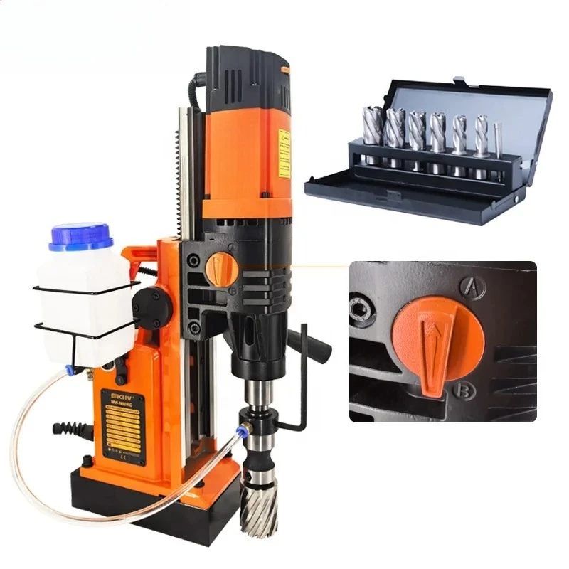 EKIIV Drill Bit with Base Electric Drill Press for Industrial Metal Drilling Brushed Motor OEM Customizable