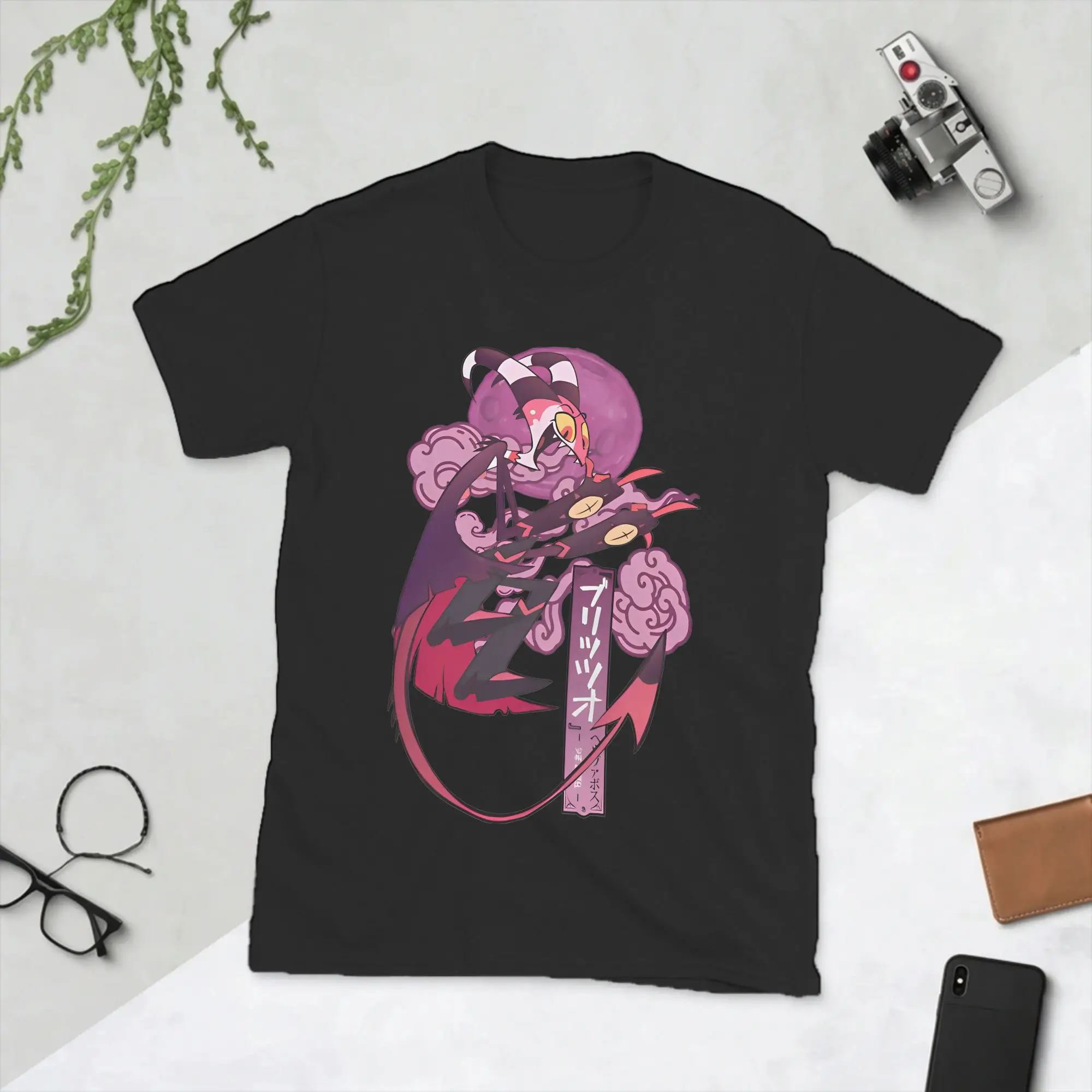 Novelty Helluva-Boss Blitzo T-Shirts for Men Crew Neck 100% Cotton T Shirt  Short Sleeve Tees 4XL 5XL Tops