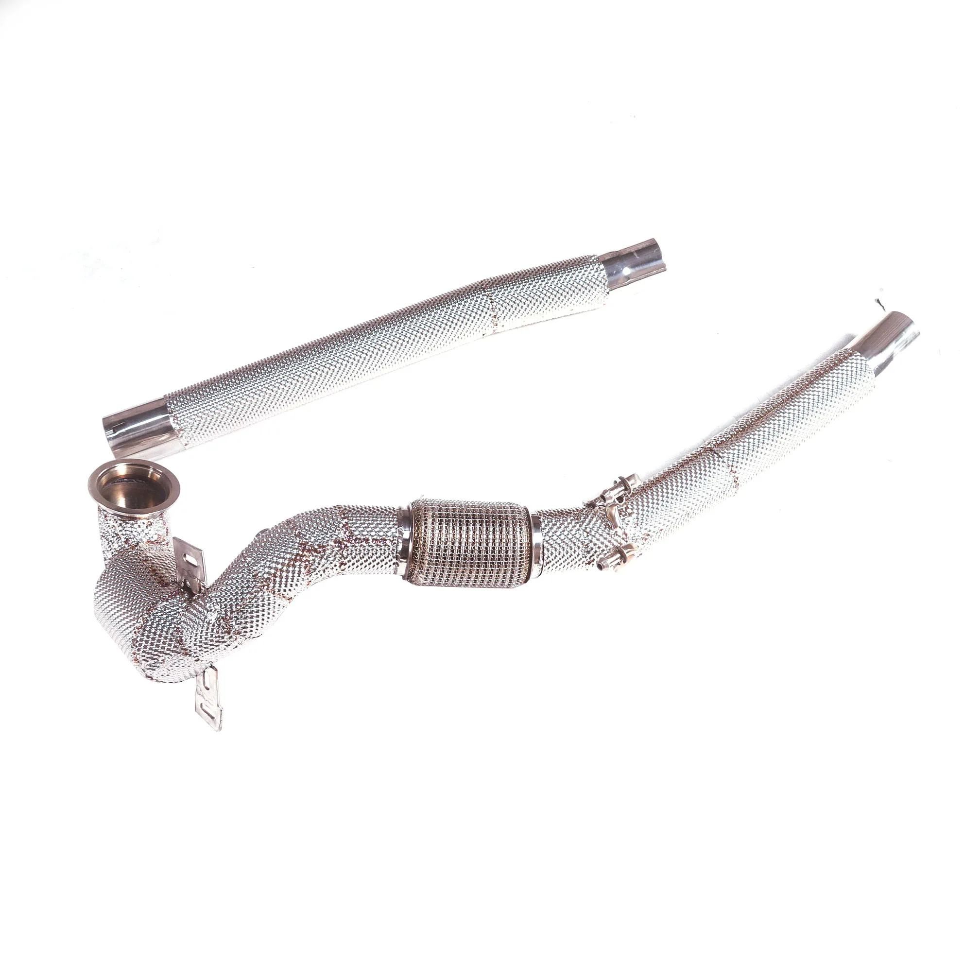 [Prodotto personalizzato] Adatto per tubo catalitico a celle Audi S3 200, downpipe catted ad alto flusso in acciaio inossidabile 304