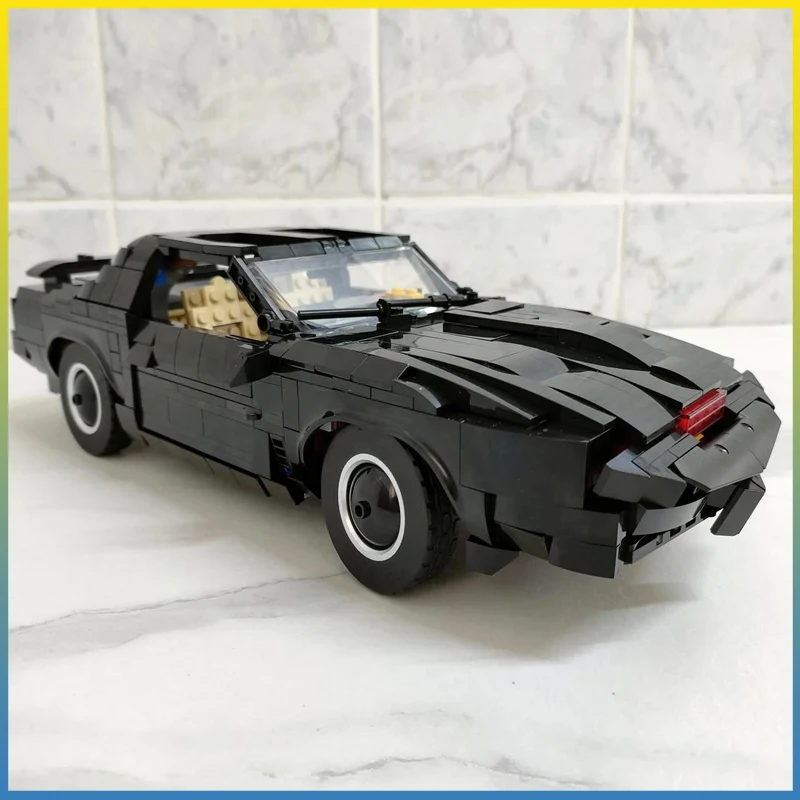 

MOC-10304 829PCS Knight Rider KITT Firebird Classic Retro Supercar Coupe Model Creative Ideas ChildToy Gift Technology Blocks
