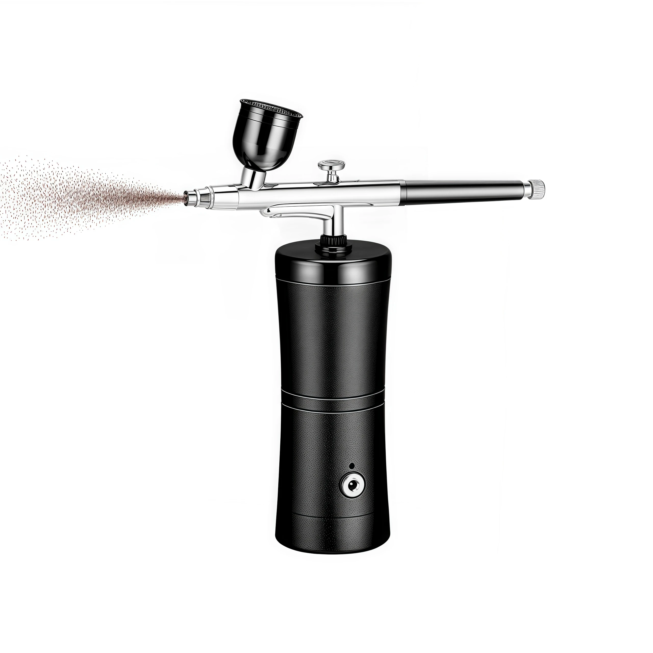 Set stampante a spruzzo per aerografo senza fili per uso da barbiere per cabina di vernice Decorazione di torte Macchine per aerografo Soluzione abbronzante per pantaloncini