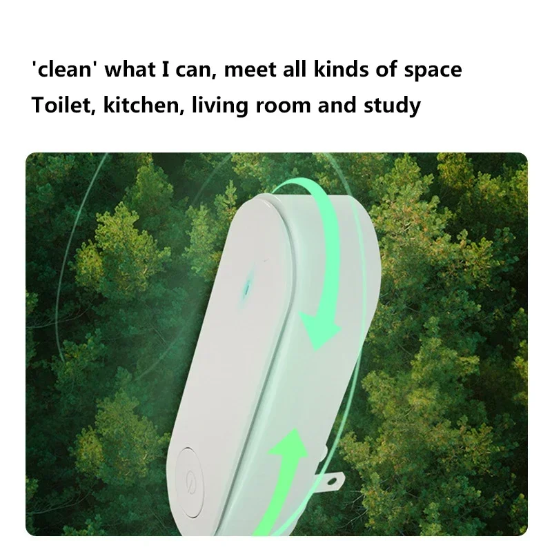 Purificateur d'air à ions négatifs pour la maison, désodorisant pour cuisine, toilettes, lavage des mains, nouveau