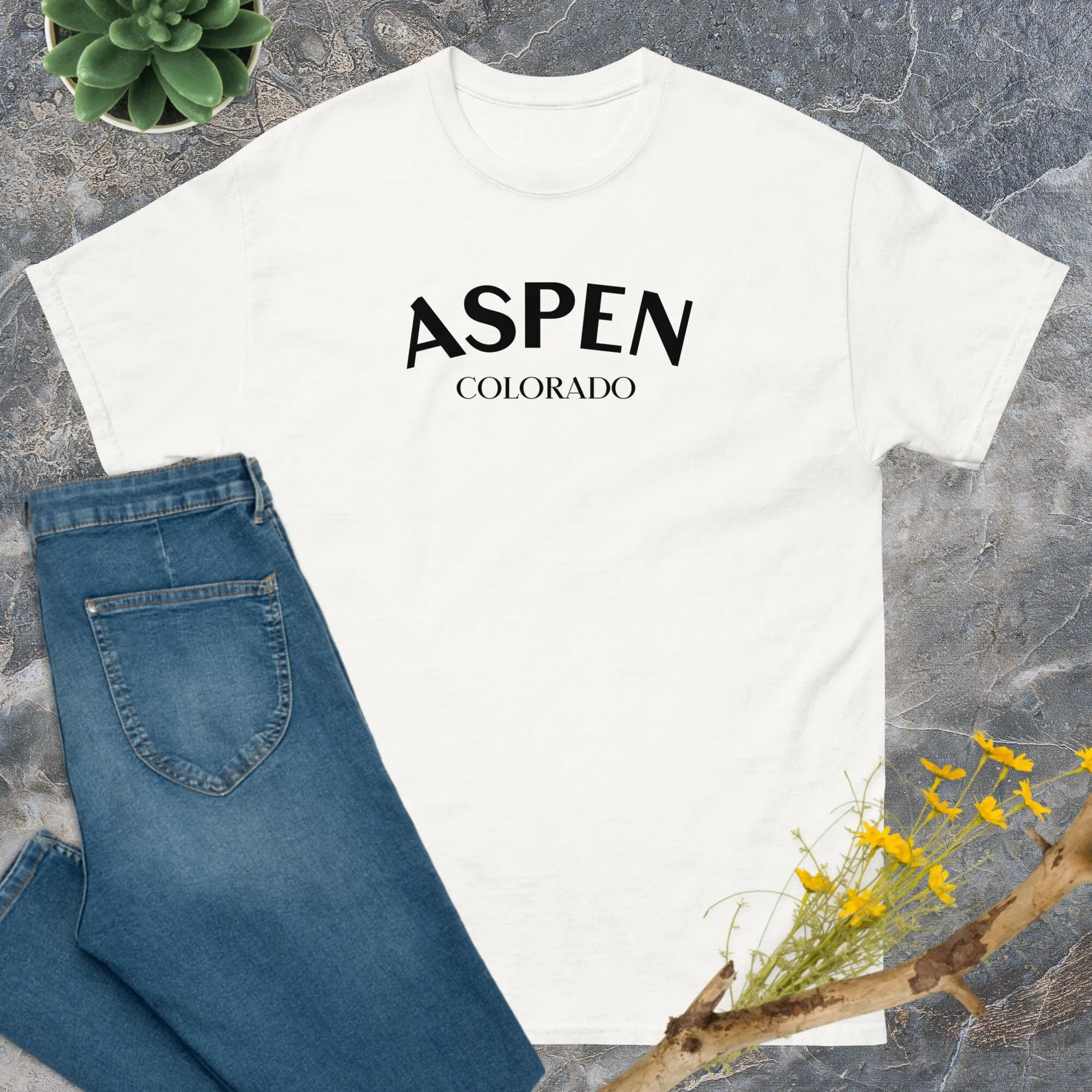 Aspen Colorado Trip Comfort Colors T Shirt Travel