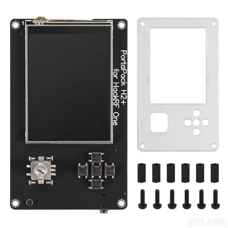 

PortaPack H2 Plus для HackRF One, Mayhem R8, R9, R10, RF радиочастотный приёмник SDR + прозрачный акриловый пластиковый корпус-чехол