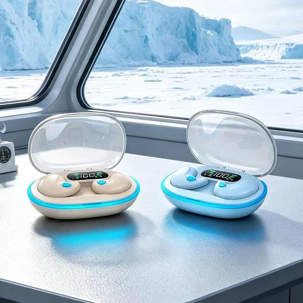 TWS Wireless Headphones Wireless Earbuds High-capacity Bluetooth Earphones Offer Extended Battery Life for Weekend Camping Trips