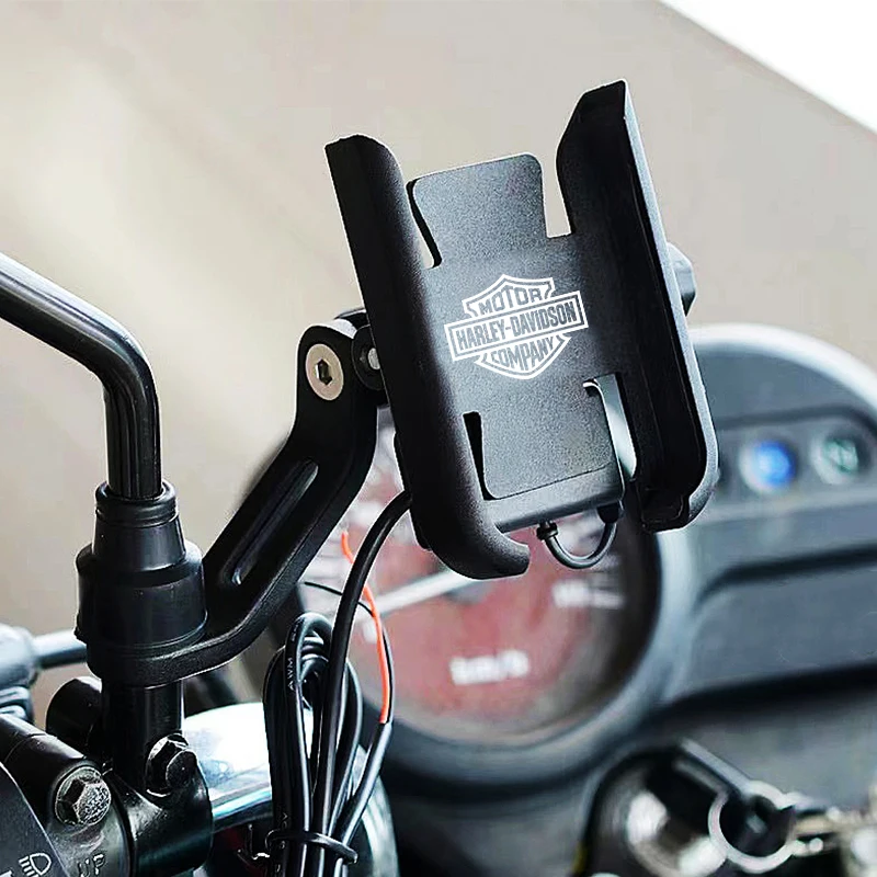 For Harley Davidson Accessories Motorcycle Handlebar Phone Holder GPS Stand Bracket