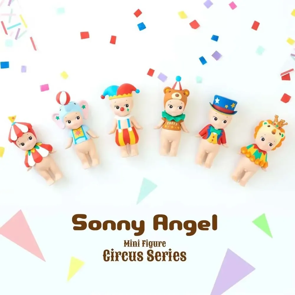 Sonny Angel Mini Figure Circus Series Blind Box  Doll Anime Figurine Girls Desktop Ornament Collection Birthday Christmas Gifts