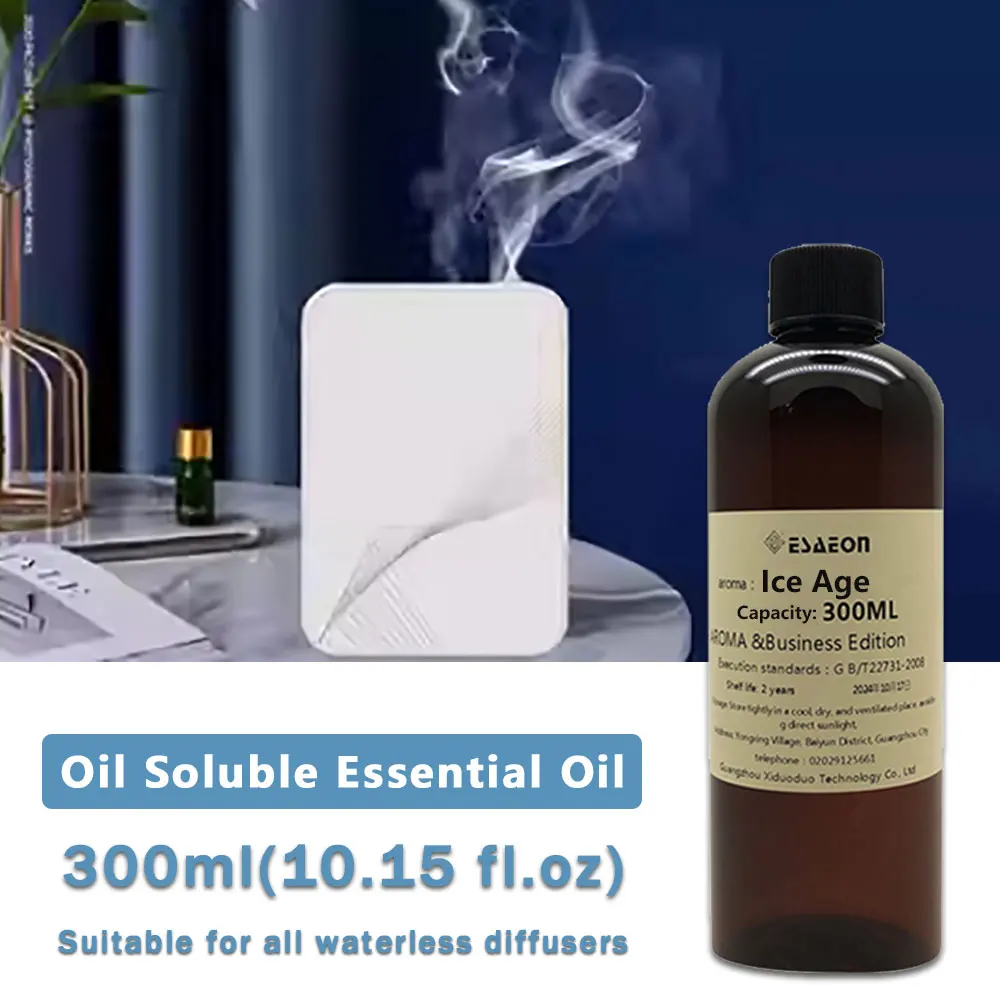 ESAEON 300ml (10.15 fl.oz) Ice Age/Kempinski Essential Oil - Diffuser Supplement Liquid Hotel/Bar Diffuser Replenish Perfume Oil
