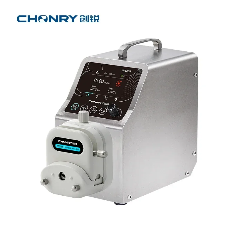 CHONRY 0I602P high flow industrial reversible peristalt pump viscous fluid filling machine price