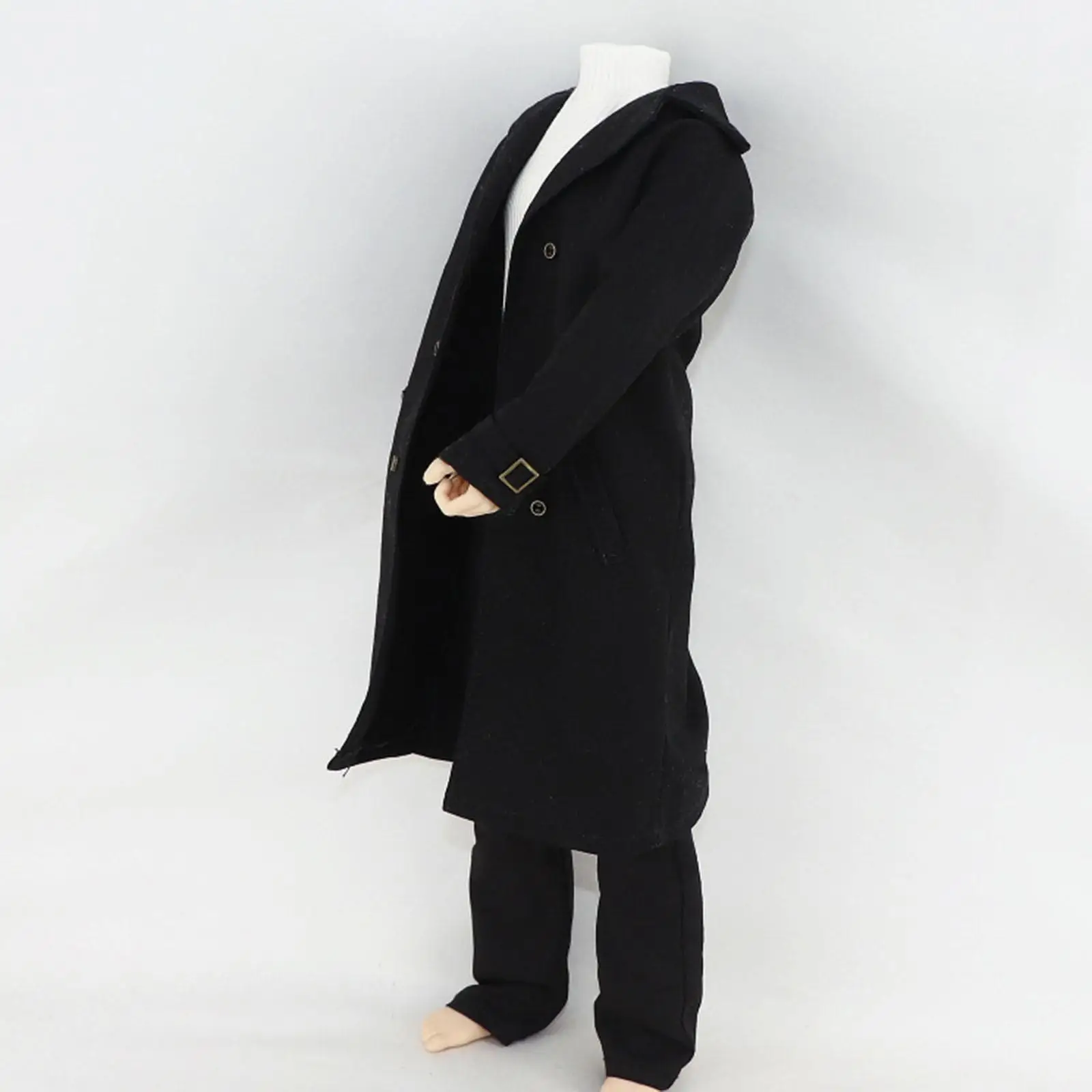 

1 6 Scale Figure Overcoat Cloth Action Figure Clothing Dress Up for Collector Male Dolls Display