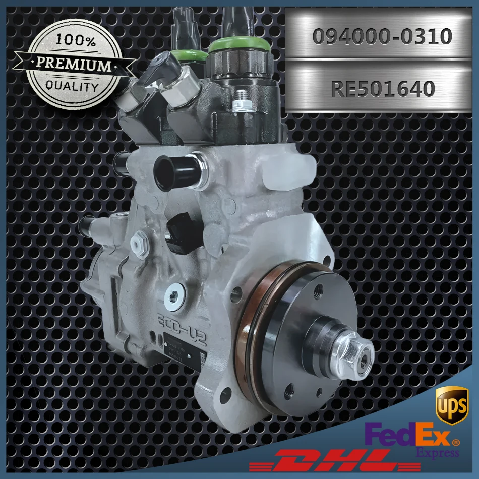 

High Quality 6081T Diesel Common Rail Fuel Pump 094000-0310 094000-0312 RE501640 for John Deere 8.1L 6081 Engine 8520 8220