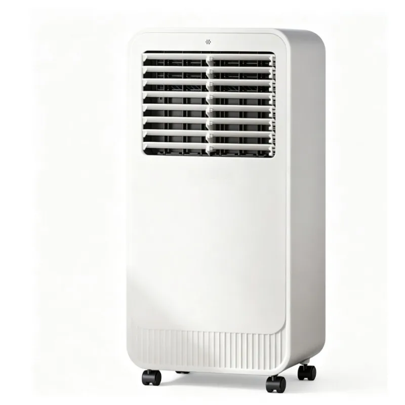 Portable Household Evaporative Air Cooler, Single Cold Water Cooling Fan, Mobile Air Chiller for Indoor Home Space Temperature