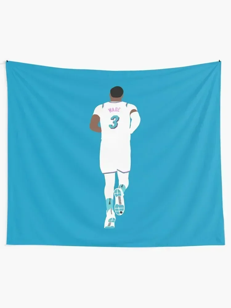 Dwyane Wade Miami Vice Tapestry Wall Hangings Decoration House Decoration Wall Deco Tapestry