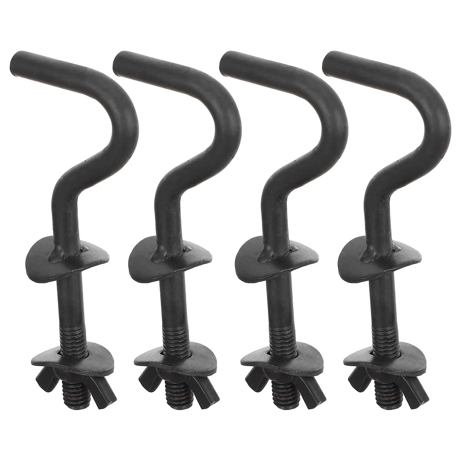 4Pcs Hammock Chair Hangers Heavy Duty Replacement Thread Hand Knob Secure Swing Mounting Hooks for Patio Garden Outdoor Hanging