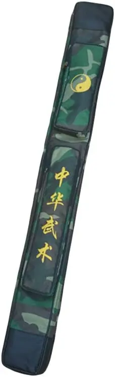 Taichi Sword Carrying Bag - Chinese Kung Fu Sword Bag Single and Double Layer Sword Carrying Case Martial Arts Weapons Case Swor