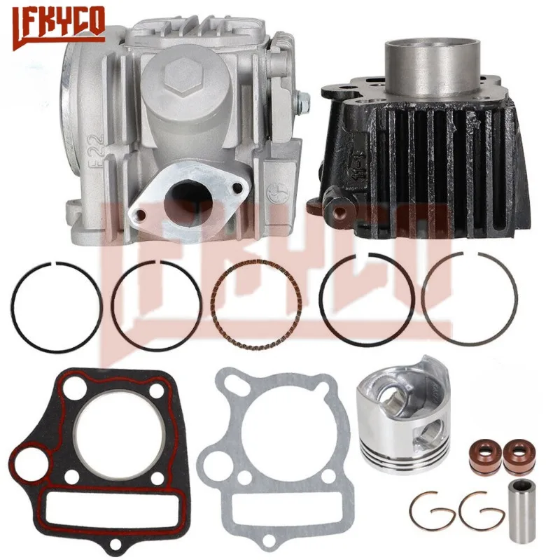 Akcesoria motocyklowe 39mm Części silnika Zestaw cylindrów głowicy Silnik 50CC do Honda Z50 Z50R JH50 XR50 CRF50 DIRT PIT BIKE Motoblock