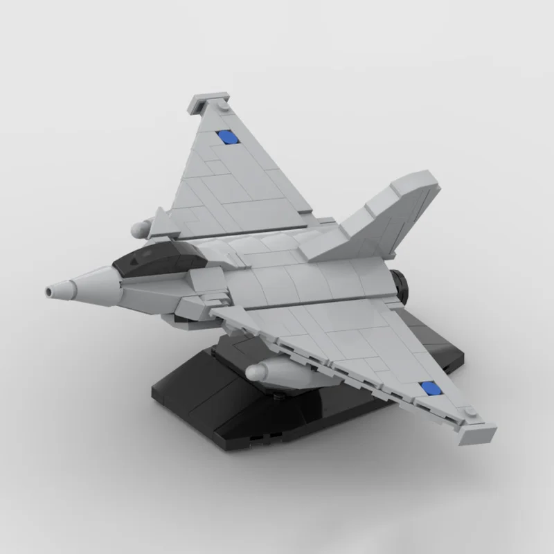 لعبة مكعبات بناء MOC نموذج سلسلة طائرة مقاتلة مصغرة هدية إبداعية للعطلات للأولاد
