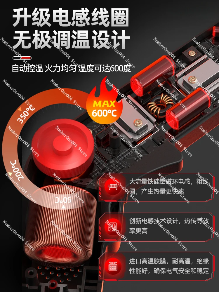 Electric Heating Cutting Knife High-Power Foam Cutter Plastic KT Board Cutting Artifact Sponge Thermal Cautery Knife Acrylic Hot