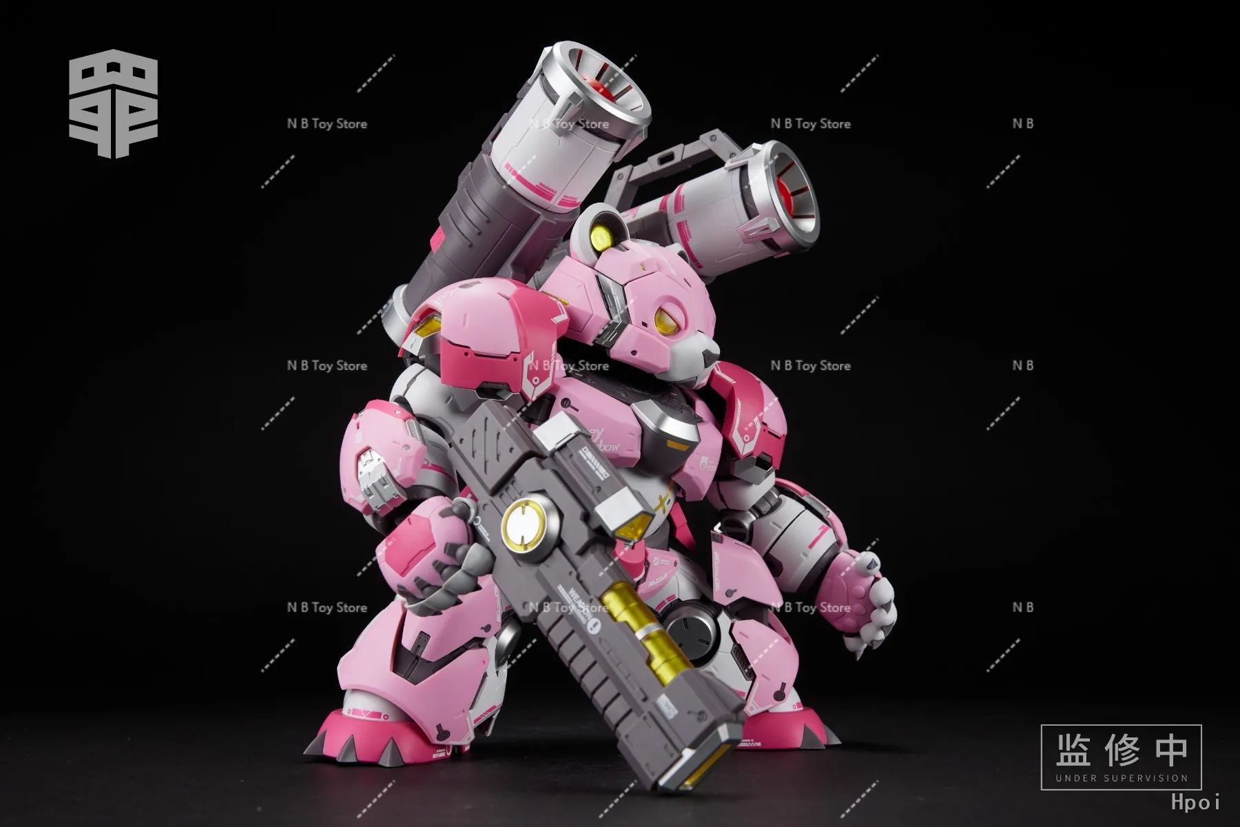 Auf Lager MS General Soul Princess Sin Series Lazy Pink Bear + Rhino Seven Deadly Sins Series Zusammengebautes Modell Spielzeugsammlung Geschenk