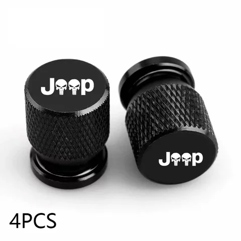 Колпачки Для Ниппелей Шин Jeep Renegade, Compass, Wrangler, Patriot, Grand Cherokee