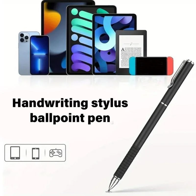 

Q22A Digital Styluses Pen Ballpoint For Touch Screens Ballpoint Writing MultiDevice Support High Accuracy Durability Metal Body