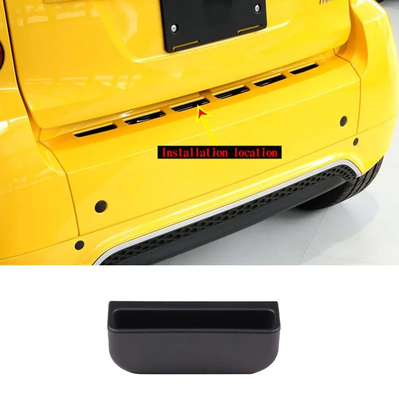 

For Mercedes Smart Fortwo 451 2009-2014 Car Trunk Handle Rear Glass Handle Decoration Cover Car External Modified Accessories