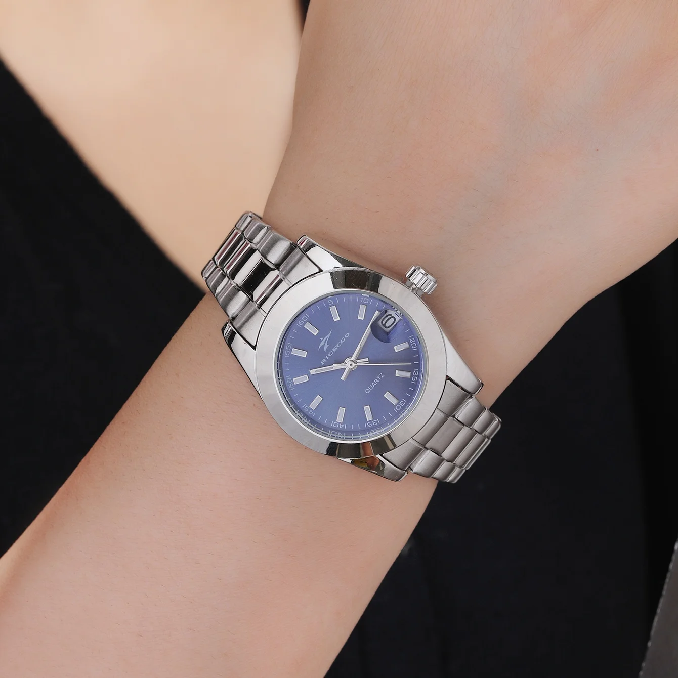 Luxury Quartz Watch for Women Elegant Stainless Steel Watches Gifts Fashion Trend Simple Bracelet Student Ladies Wristwatch